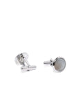 Blacksmith White Cat's Eye Stone Cufflink for Men - Fashion Accessories for Blazer , Tuxedo , Coat and Shirt