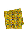 Blacksmith Yellow Boom Pow Printed Pocket Square for Men