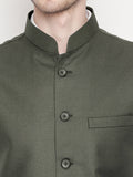 Blacksmith Brown Modi Jacket for Men - Brown Nehru Jacket for Men