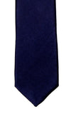 Blacksmith Navy Blue Satin Tie For Men