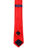 Blacksmith Red Satin Tie For Men