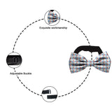 Blacksmith | Blacksmith Fashion | Blacksmith White Dolphin Multicolor Bowtie for Men