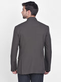 Blacksmith Brown Polyester Jodhpuri Blazer Jacket for Men