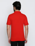 Blacksmith | Blacksmith Fashion | Blacksmith Red Polo Collar Tshirt for men.   