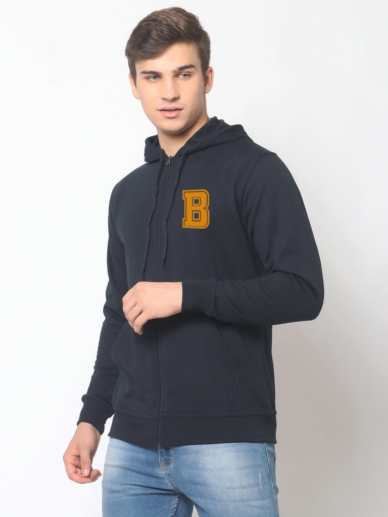 Blacksmith Alphabet B Hoodie Sweatshirt for Men with Fleece Lining - Blacksmith Hoodie Sweatshirt for Men.