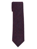 Blacksmith Blue And Red Pillar Jacquard Tie for Men