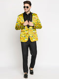 Blacksmith | Blacksmith Fashion | Blacksmith Boom Pow Printed Tuxedo For Men | Blacksmith suit for men.