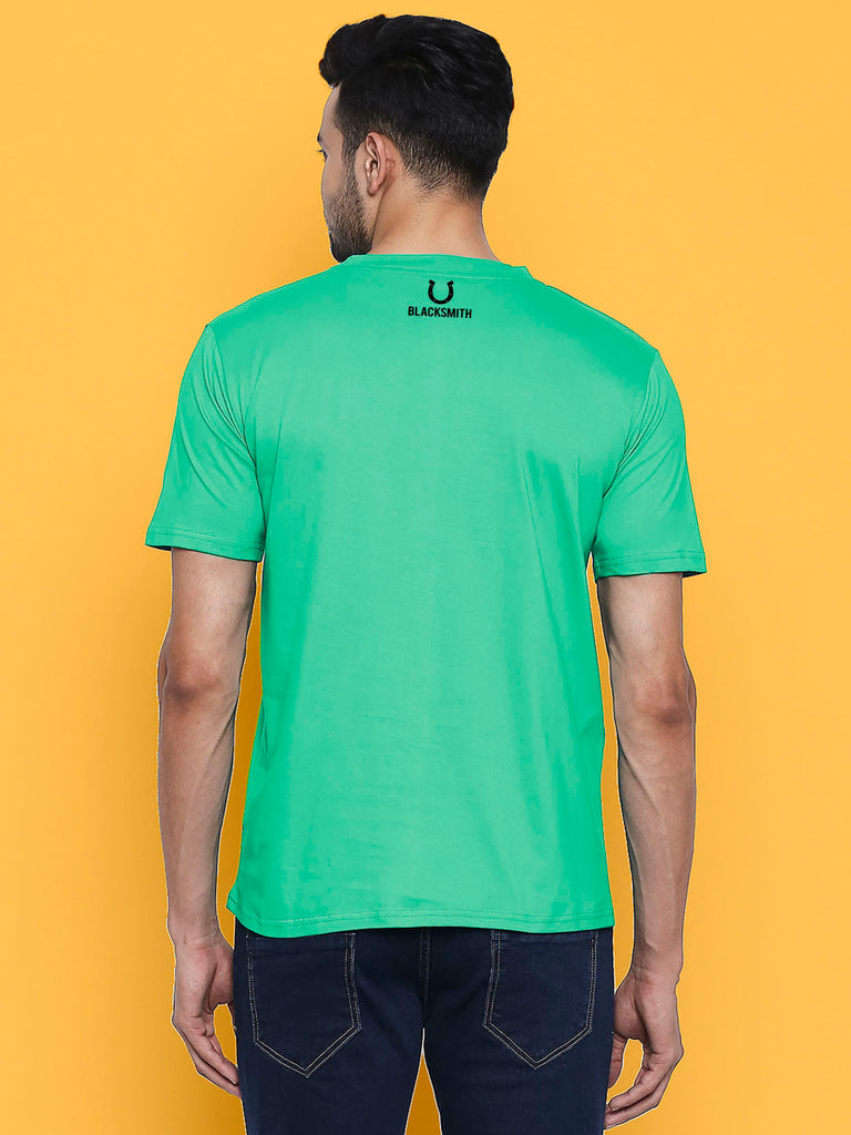 Blacksmith 100% Soft Cotton Bio Washed Blacksmith Sport Co. Round Neck Printed T-shirt for Men - Tshirt for Men.