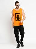 Blacksmith Brklyn Cotton Printed Sando For Men - Gym Sando For Men.