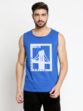 Blacksmith Brklyn Cotton Printed Sando For Men - Gym Sando For Men.