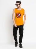 Blacksmith  B Superhero Cotton Printed Sando For Men - Gym Sando For Men.