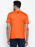 Blacksmith | Blacksmith Fashion | Blacksmith Orange Number 26 Round Neck Printed T-shirt