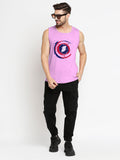 Blacksmith  B Superhero Cotton Printed Sando For Men - Gym Sando For Men.