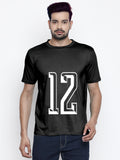 Blacksmith Number 12 Round Neck Printed T-shirt for Men - Tshirt for Men.