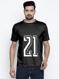 Blacksmith Number 21 Round Neck Printed T-shirt for Men - Tshirt for Men.