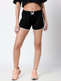  Blacksmith | Blacksmith Fashion | Blacksmith Black With White Shorts For Women's