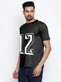 Blacksmith Number 12 Round Neck Printed T-shirt for Men - Tshirt for Men.