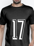 Blacksmith Number 17 Round Neck Printed T-shirt for Men - Tshirt for Men.