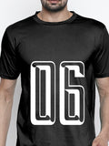 Blacksmith Number 06 Round Neck Printed T-shirt for Men - Tshirt for Men.