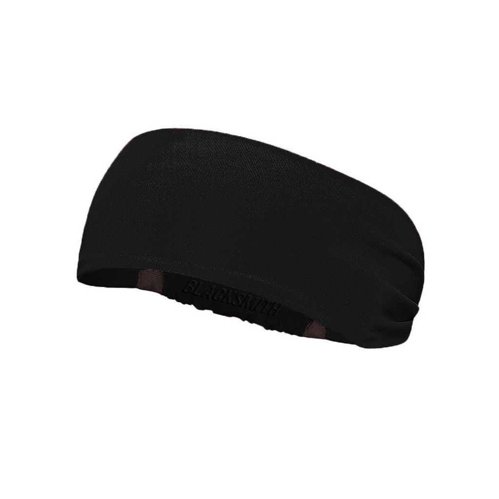 Blacksmith
 Black Advanced Headband for Men and Women with Silicone Grip