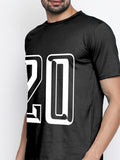 Blacksmith Number 20 Round Neck Printed T-shirt for Men - Tshirt for Men.