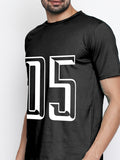 Blacksmith Number 05 Round Neck Printed T-shirt for Men - Tshirt for Men.