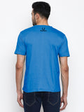 Blacksmith | Blacksmith Fashion | Blacksmith Royal Blue Number 31 Round Neck Printed T-shirt