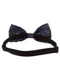 Blacksmith Tiny Blue Rockets Adjustable Fashion Bowtie for Men - Bow ties for Tuxedo and Blazers