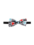 Blacksmith I Love Me White Adjustable Fashion Bowtie for Men - Bow ties for Tuxedo and Blazers