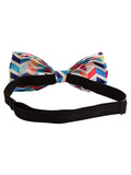 Blacksmith Abstract Multicolor Adjustable Fashion Bowtie for Men - Bow ties for Tuxedo and Blazers