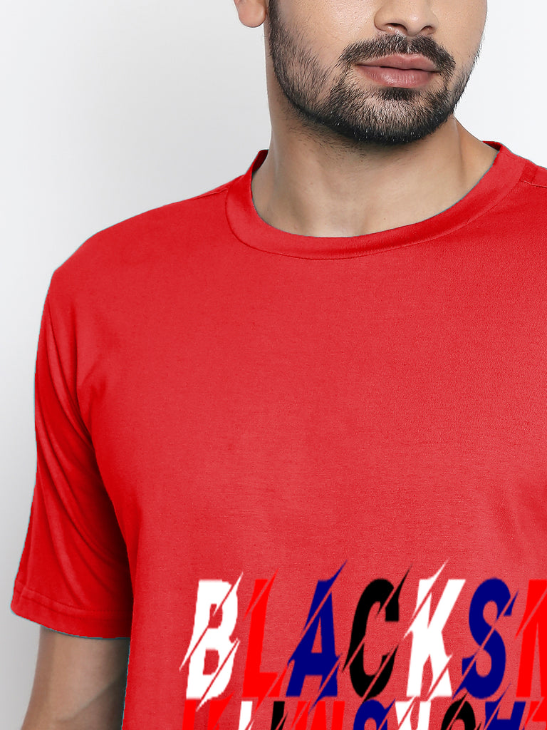 Blacksmith Mirror Round Neck Printed T-shirt for Men - Tshirt for Men.