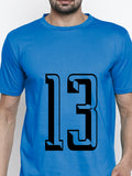 Blacksmith Number 13 Round Neck Printed T-shirt for Men - Tshirt for Men.