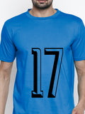 Blacksmith Number 17 Round Neck Printed T-shirt for Men - Tshirt for Men.