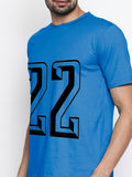 Blacksmith Number 22 Round Neck Printed T-shirt for Men - Tshirt for Men.