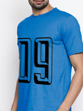 Blacksmith Number 09 Round Neck Printed T-shirt for Men - Tshirt for Men.