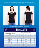 Blacksmith 100% Soft Cotton Bio Washed Red And Black Boat Neck Top For Women. - Blacksmith Fashion