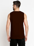 Blacksmith Gold Cotton Contrast Pocket Sando For Men - Sando For Men.