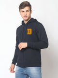 Blacksmith Alphabet D Hoodie Sweatshirt for Men with Fleece Lining - Blacksmith Hoodie Sweatshirt for Men.