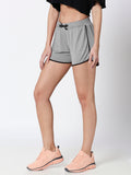 Blacksmith | Blacksmith Fashion | Blacksmith Grey With Black Shorts For Women's