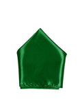 Blacksmith Solid Green Pocket Square for Men