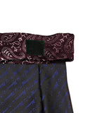 Blacksmith | Blacksmith Fashion | Blacksmith Maroon Paisley Cravat Neck Scarf And Matching Pocket Square Set For Men