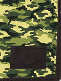 Blacksmith Military Design Green Printed Wallet For Men.