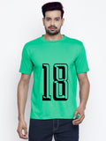 Blacksmith Number 18 Round Neck Printed T-shirt for Men - Tshirt for Men.