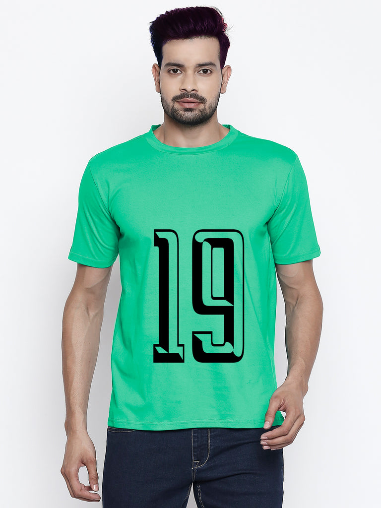 Blacksmith Number 19 Round Neck Printed T-shirt for Men - Tshirt for Men.