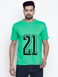 Blacksmith Number 21 Round Neck Printed T-shirt for Men - Tshirt for Men.