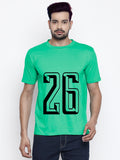 Blacksmith | Blacksmith Fashion | Blacksmith Mint Number 26 Round Neck Printed T-shirt