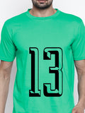 Blacksmith Number 13 Round Neck Printed T-shirt for Men - Tshirt for Men.