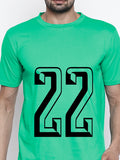 Blacksmith Number 22 Round Neck Printed T-shirt for Men - Tshirt for Men.