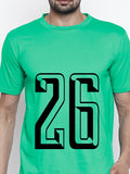 Blacksmith | Blacksmith Fashion | Blacksmith Mint Number 26 Round Neck Printed T-shirt