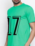 Blacksmith Number 17 Round Neck Printed T-shirt for Men - Tshirt for Men.